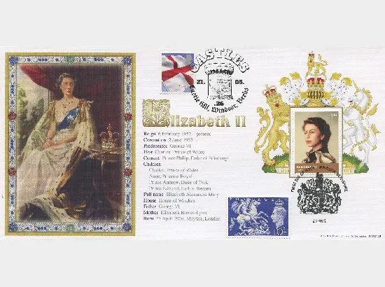 Official portrait of Queen 
