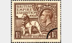 Wembley Exhibition 1924: 1 1/2d