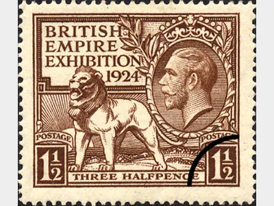 Wembley Exhibition 1924: 1 1/2d