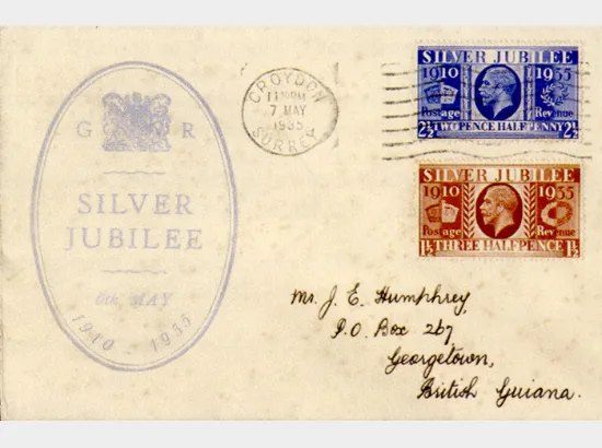 King George V Silver Jubilee