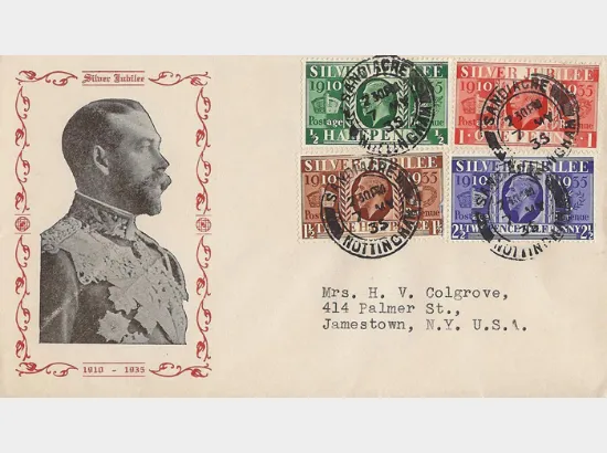King George V Silver Jubilee
