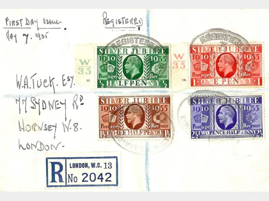 King George V Silver Jubilee