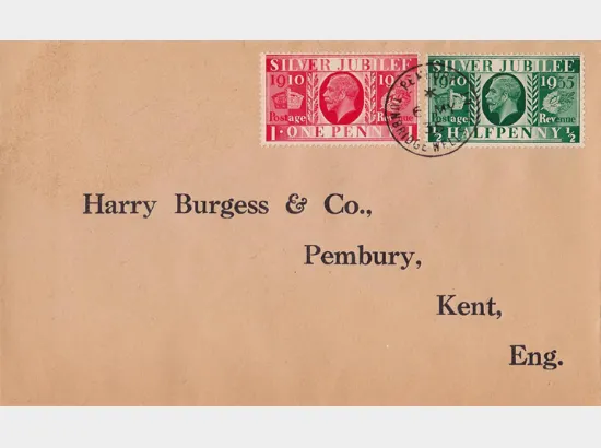 King George V Silver Jubilee