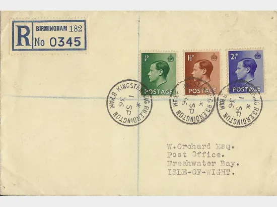 KEVIII: 1/2d, 1 1/2d, 2 1/2d