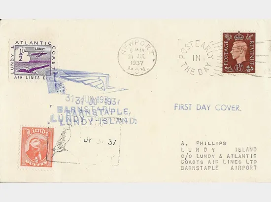 KGVI: 1 1/2d Red-brown