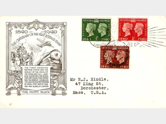 Postage Stamp Centenary Postage Stamp Centenary