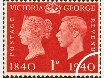 Postage Stamp Centenary: 1d