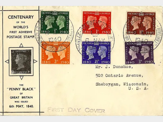 Postage Stamp Centenary Postage Stamp Centenary