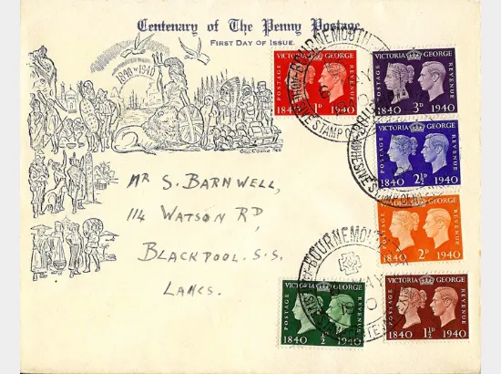 Postage Stamp Centenary Postage Stamp Centenary