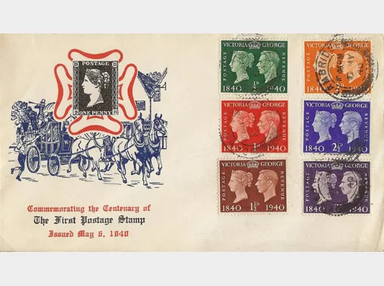 Postage Stamp Centenary Postage Stamp Centenary