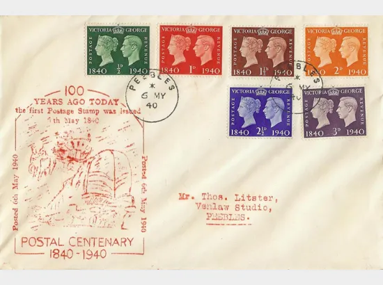 Postage Stamp Centenary Postage Stamp Centenary