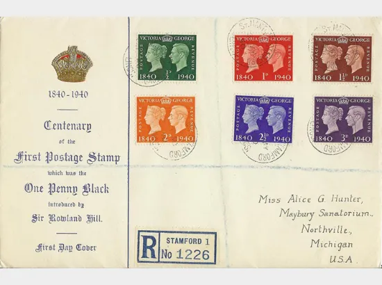 Postage Stamp Centenary Postage Stamp Centenary