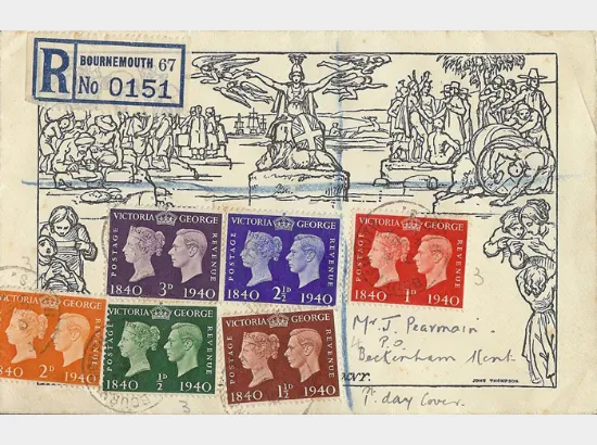 Postage Stamp Centenary Postage Stamp Centenary