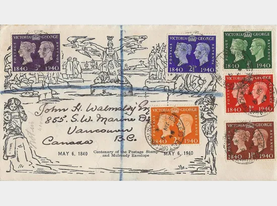 Postage Stamp Centenary Postage Stamp Centenary