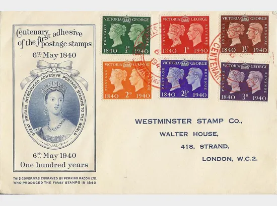 Postage Stamp Centenary Postage Stamp Centenary