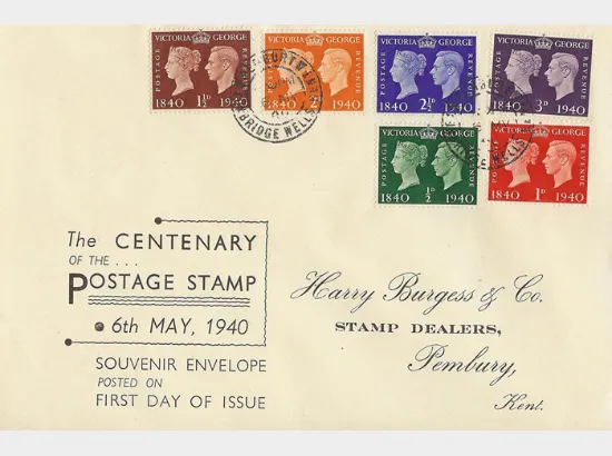 Postage Stamp Centenary Postage Stamp Centenary