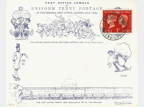 Postage Stamp Centenary Postage Stamp Centenary