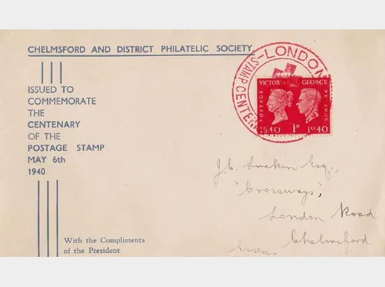 Postage Stamp Centenary Postage Stamp Centenary