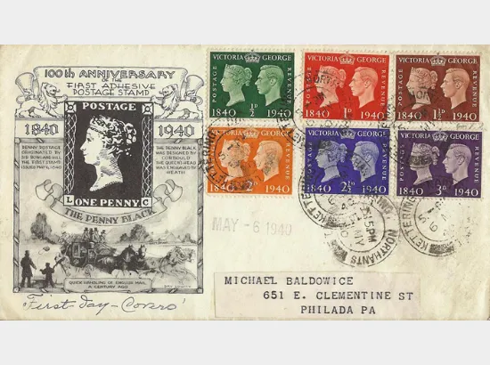 Postage Stamp Centenary Postage Stamp Centenary