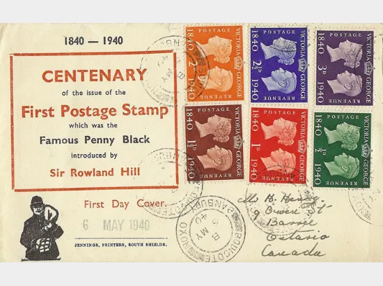Postage Stamp Centenary Postage Stamp Centenary