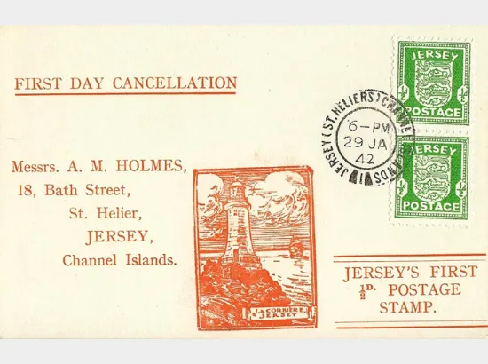 Jersey 1/2d (Arms) Jersey 1/2d (Arms)