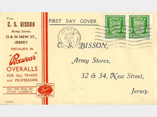 Jersey 1/2d (Arms) Jersey 1/2d (Arms)