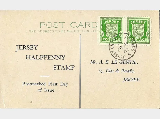 Jersey 1/2d (Arms) Jersey 1/2d (Arms)