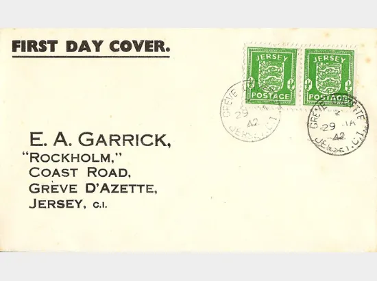 Jersey 1/2d (Arms) Jersey 1/2d (Arms)