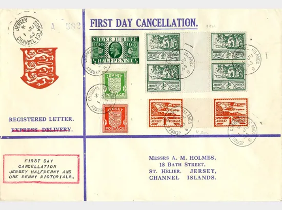 Jersey 1/2d & 1d (Views)