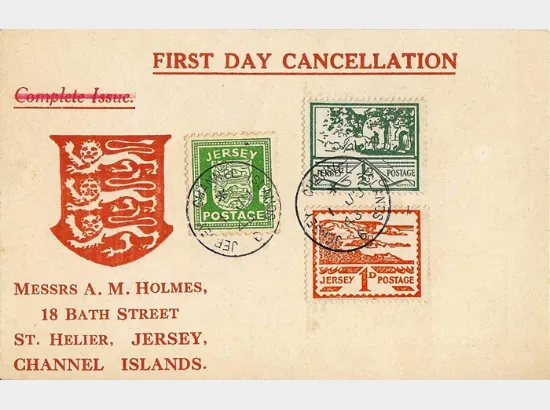 Jersey 1/2d & 1d (Views)