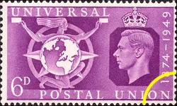 Universal Postal Union: 6d