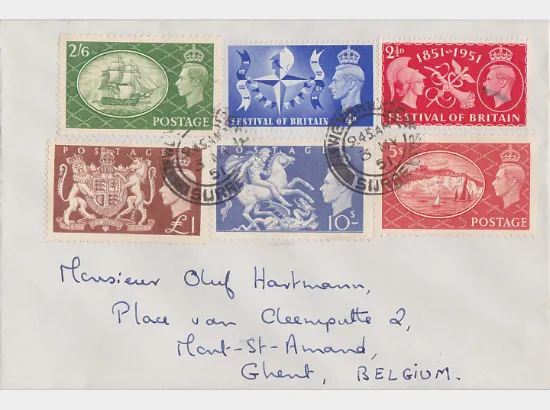 KGVI: Set of 4 Festival High Values