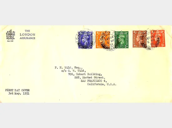 KGVI: Definitives Colour Change