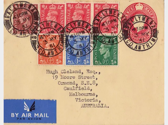 KGVI: Definitives Colour Change