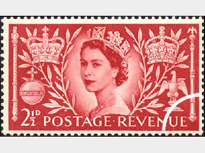 Elizabeth II Coronation: 2 1/2d