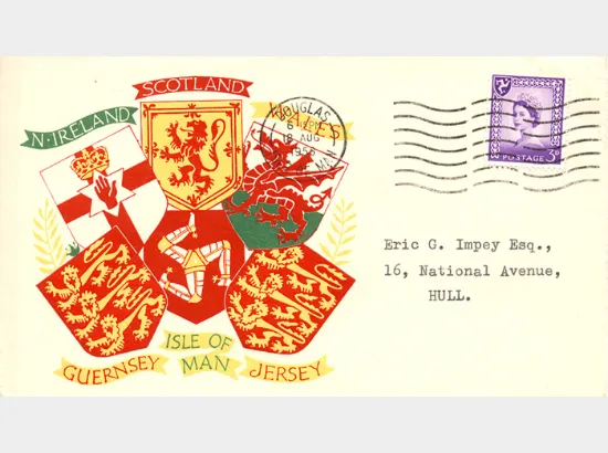 Isle of Man 3d Lilac