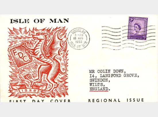 Isle of Man 3d Lilac