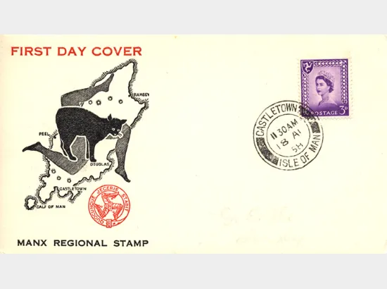 Isle of Man 3d Lilac