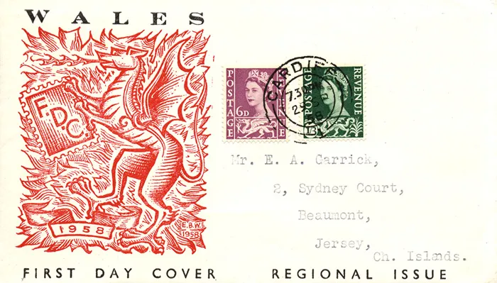 1958_6d_Reg_Drag_Wales 1958_6d_Reg_Drag_Wales