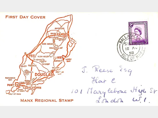 Isle of Man 3d Lilac Isle of Man 3d Lilac