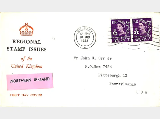 Northern Ireland 3d Lilac Northern Ireland 3d Lilac