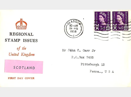 Scotland 3d Lilac Scotland 3d Lilac