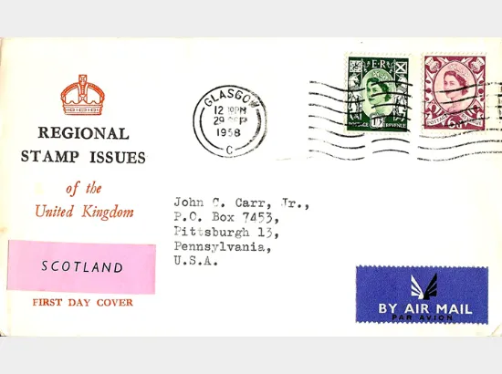 Scotland 6d & 1/3d Scotland 6d & 1/3d