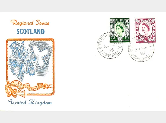 Scotland 6d & 1/3d Scotland 6d & 1/3d