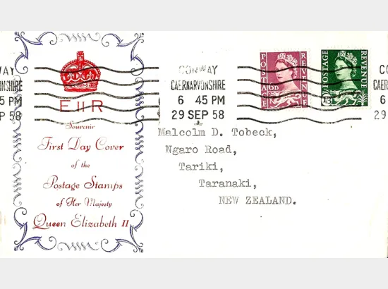 Wales 6d & 1/3d Wales 6d & 1/3d