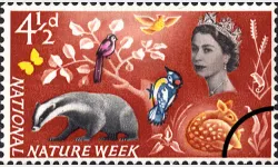 National Nature Week (Phos): 4 1/2d