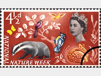 National Nature Week (Phos): 4 1/2d