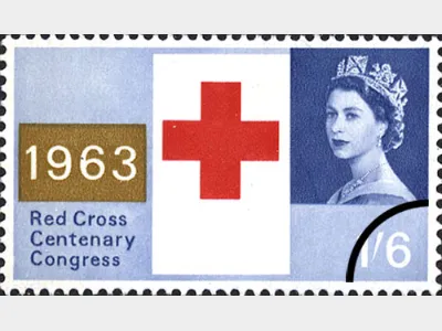 Red Cross Centenary: 1s 6d