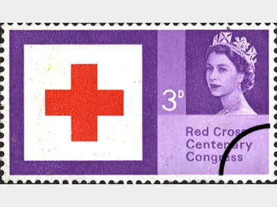 Red Cross Centenary (Phos): 3d