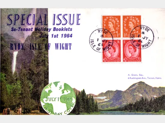 Stitched: QEII: 2s for holiday resorts